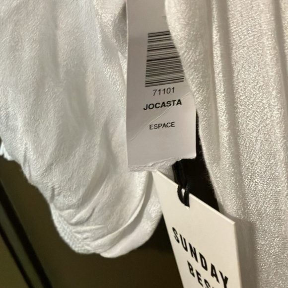 Aritzia Sunday Best Boho Off Shoulder Romantic Cottage Core Fairy Mini Dress - Picture 8 of 8